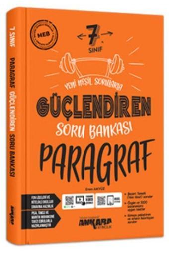 Ankara Yayıncılık 7. Sınıf Güçlendiren Paragraf Soru Bankası - Ankara Yayıncılık