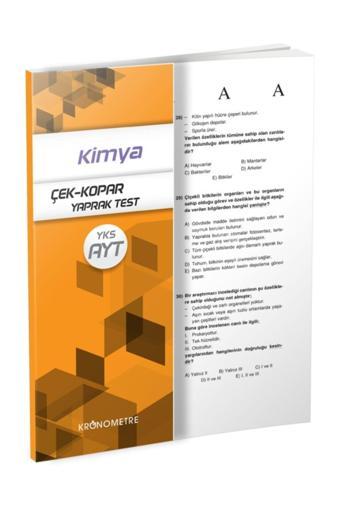 Doğru Orantı Yayınları Ayt Kimya Yaprak Test - Doy - Doğru Orantı Yayınları