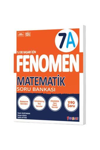 Fenomen Yayıncılık 7 Sınıf Matematik A Soru Bankası Vezir Kurtaran - Fenomen Yayıncılık