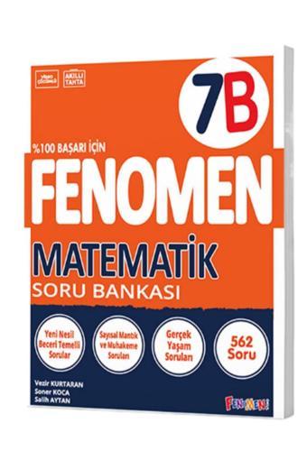 Fenomen Yayıncılık Fenomen 7 Sınıf Matematik B Soru Bankası - Fenomen Yayıncılık