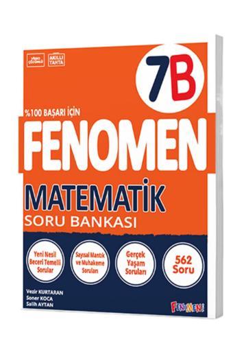 Fenomen Yayıncılık Fenomen 7 Sınıf Matematik B Soru Bankası - Fenomen Yayıncılık