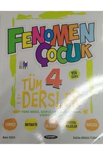 Fenomen Yayıncılık Fenomen Çocuk 4. Sınıf Tüm Dersler Yeni Nesil Soru Bankası Fenomen Kitap 9786256972162 - Fenomen Yayıncılık