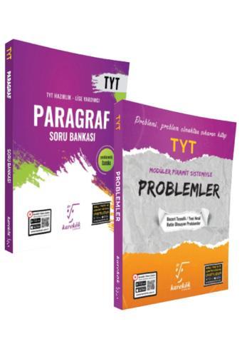 Karekök Eğitim Yayınları Karekök TYT Paragraf Problemler Soru Bankası Seti (Yeni Baskı) - Karekök Eğitim Yayınları
