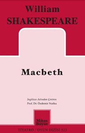 Macbeth - William Shakespeare - Mitos Boyut Yayınları