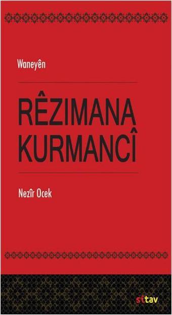 Waneyen Rezimana Kurmaci - Nezir Ocek - Sitav yayınevi