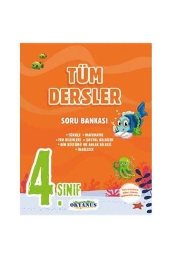 Okyanus Yayıncılık Okyanus 4. Sınıf Tüm Dersler Soru Bankası - Okyanus Yayıncılık