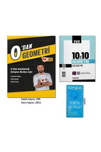 Rehber Matematik 0'dan Geometri ve 2024 TYT Geometri 10x10 Deneme Tamamı Video Çözümlü Marka Yayınları - Rehber Matematik