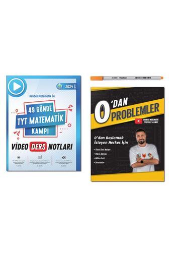 Rehber Matematik 49 Günde Tyt Matematik Kampı Video Ders Notları - 0 dan Problemler Set 2 Kitap 2024 Tayfa - Rehber Matematik