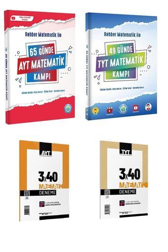 Rehber Matematik 65 Günde Ayt Matematik Kampı Ve 49 Günde Tyt Matematik Kampı 2 Li Hediyeli Set - Rehber Matematik