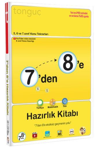 Tonguç Akademi 7.den 8.e Hazırlık Kitabı - Tonguç Akademi