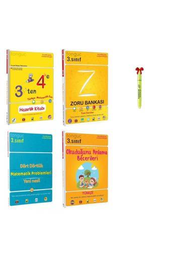 Tonguç Akademi Tonguç 3'den 4'e,3.sınıf Zoru Bankası, Dört Dörtlük Matematik Ve Okuduğunu Anlama - Tonguç Akademi