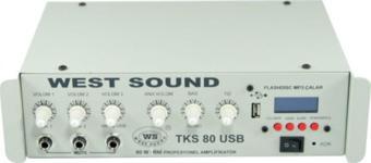 Westsound Tks 80 Usb Mikserli Amplifikatör