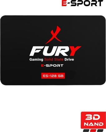 FURY E-SPORT 128 Gb 550mb-500mb/s Sata3 2,5 Gaming Ssd