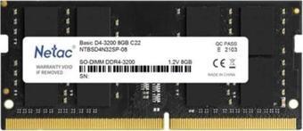 Netac 8 Gb 3200 Mhz Ddr4 CL16 NTBSD4P32SP/08 Ram