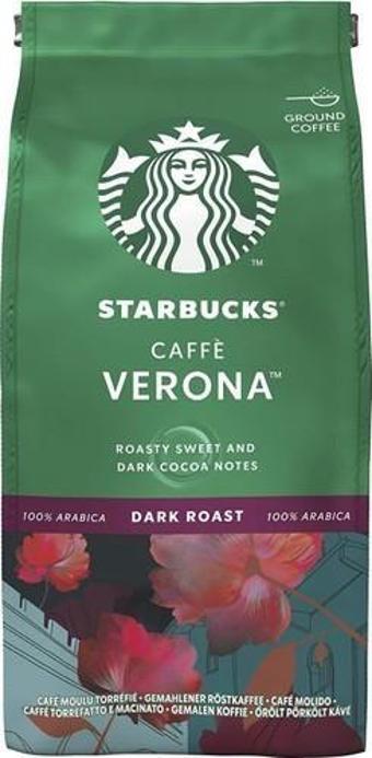 Starbucks Caffe Verona Dark Roast Öğütülmüş Kahve 200 gr