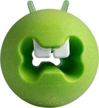Rogz Toyz Fred Traktatiebal Çiğneme Topu Diş Bakım Köpek Oyuncağı Yeşil 6.4 Cm