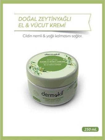 Dermokil Zeytinyağı El Ve Vücut Kremi 250 Ml