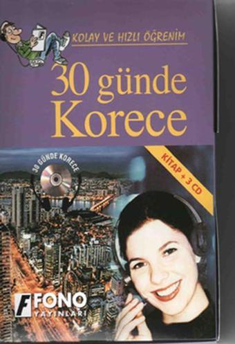 30 Günde Korece Cd'li Set - Kutulu - Fono Yayınları