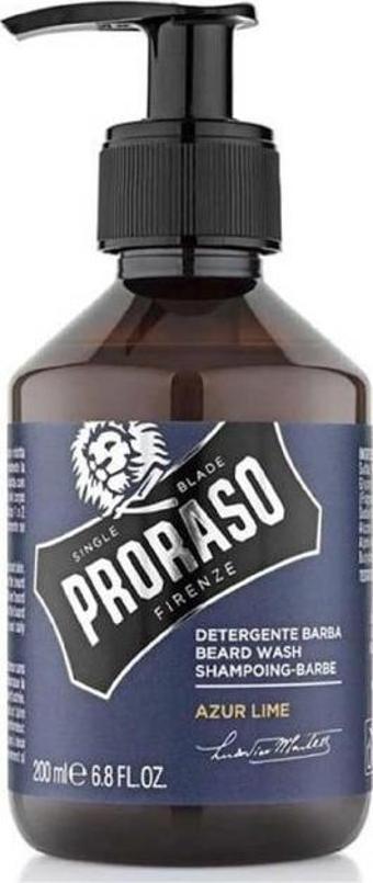 Proraso Beard Wash Shampoing Azur Lime 200 ml Sakal Şampuanı