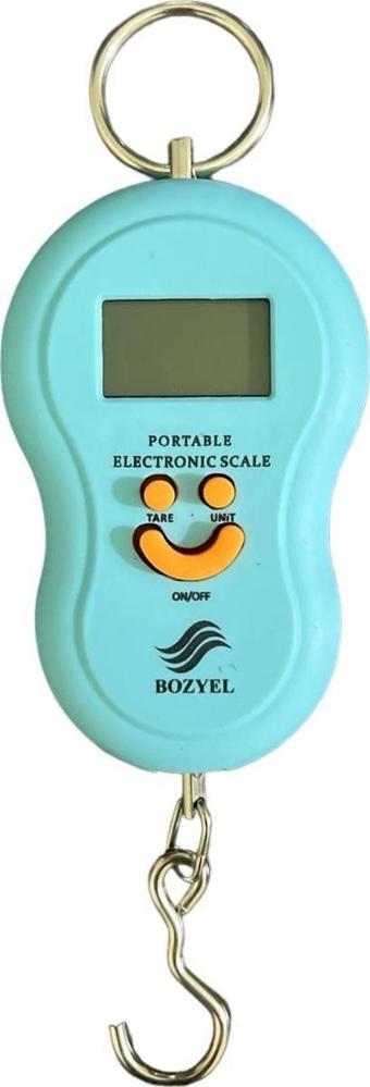 Bozyel Dijital El Tartısı Kantarı Mini Tartı Pilli Elektronik Tartı 50 kg Hassas Kantar