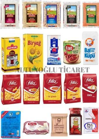 Biryağ 5lt Çaykur Duru Bakliyat Ramazan Gıda Erzak Paketi 20parça