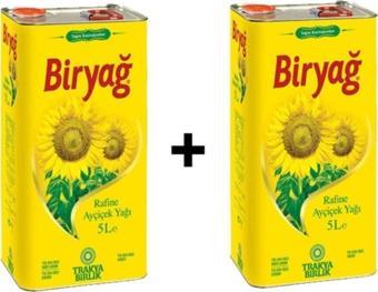 Biryağ Ayçiçek Yağı Trakya Birlik 5 Lt 2 Adet