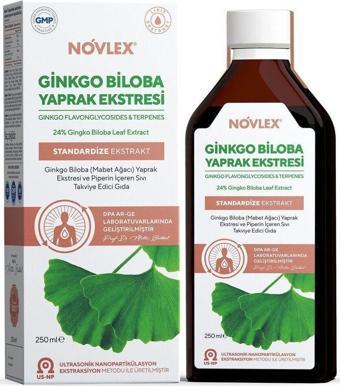 Novlex Ginkgo Biloba Ekstresi Ve Piperin 250 Ml