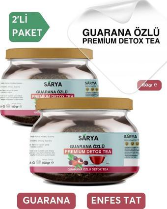 Sarya 2 Adet Guarana Özlü Premium Detox Tea 2 X 150 Gr