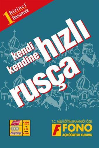 Hızlı Rusça 1.Basamak Seti - Kutulu - Fono Yayınları