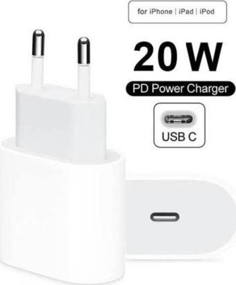 Kensa Iphone 11 / 12 / 13 Pro - Pro Max Uyumlu Yeni Nesil Type-c Girişli 20w Hızlı Adaptör
