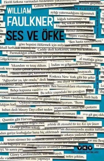 Ses ve Öfke - William Faulkner - Yapı Kredi Yayınları