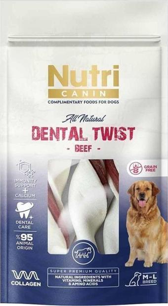 Nutri Biftekli Dental Kemik Köpek Ödülü 120 Gr