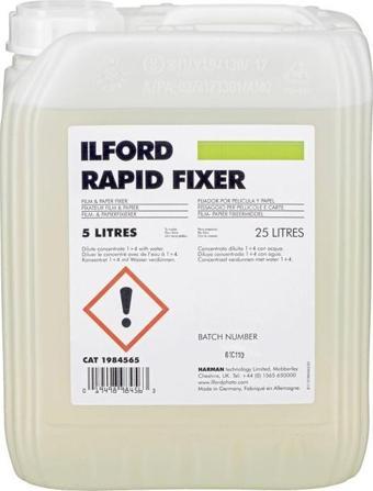 Ilford Rapid Fixer Siyah Beyaz Film/Kart Sabitleme Banyosu (5 Litre)