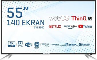 Onvo Ov55500 55 İnç 140 Ekran Uydu Alıcılı Smart 4K Ultra Hd Led Tv