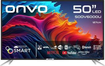 Onvo 50Ov6000U 4K Ultra Hd 50 Android Tv Led Tv