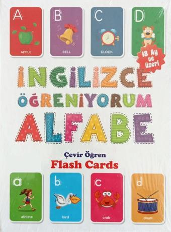 İlk İngilizce Alfabe Kartları Okul Öncesi İngilizce Seti