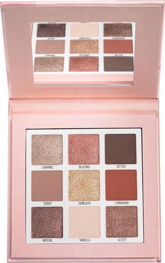 Golden Rose Miss Beauty Eyeshadow Palette No:02 Nude Addict - Far Paleti