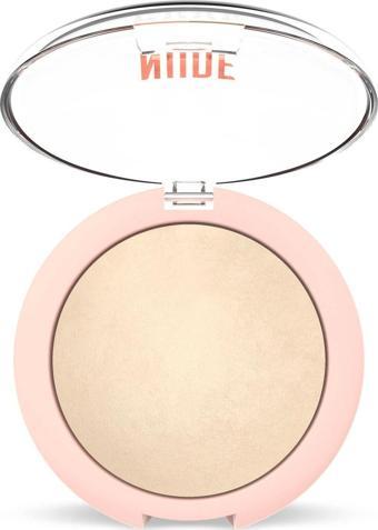 Golden Rose Nude Look Sheer Baked Powder Fair Glow Sedefli Pudra