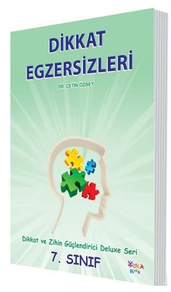 Dikkat Egzersizleri 7. Sınıf - Çetin Özbey - Yuka Kids Yayınevi