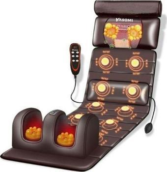 Yasomi Relaxon x10 Katlanabilir Elektrikli Tam Vücut Isıtmalı Masaj Yatağı