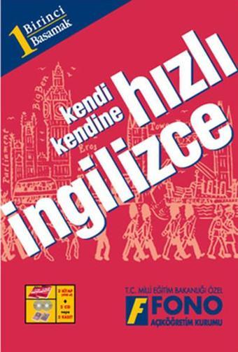 Hızlı İngilizce 1.Basamak Seti - Kutulu - Fono Yayınları
