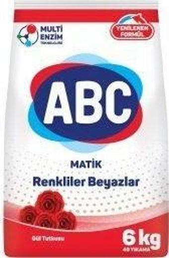 ABC Matik 6 Kg. Gül Tutkusu (12'li)