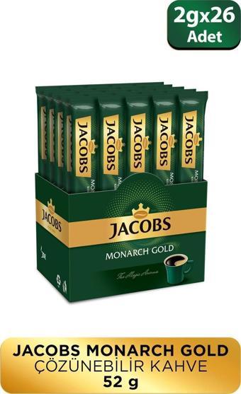 Jacobs Monarch Gold Stick Kahve 2 gr x 26 Adet