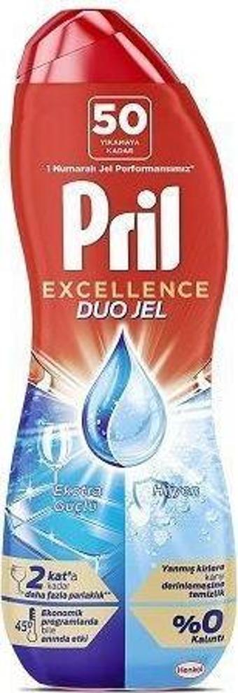 Pril Jel Excellence 900 ml. Yağ Çözücü 50W