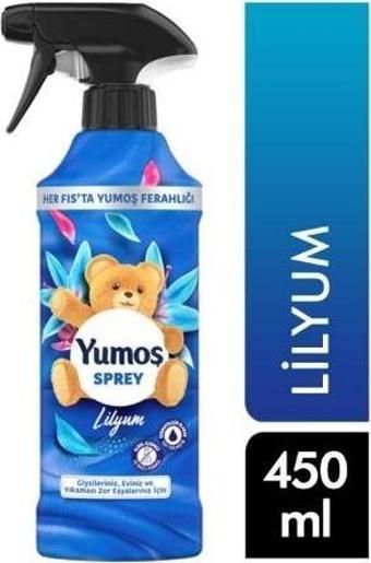 Yumoş Sprey 450 ml. Lilyum (12'li)