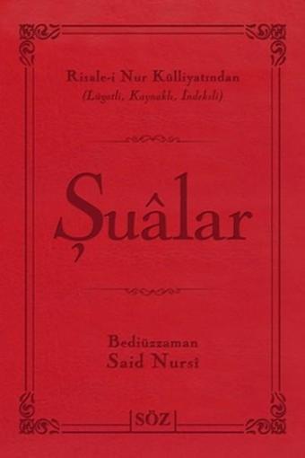 Şualar (Büyük Boy - İki Renk) - Bediüzzaman Said-i Nursi - Söz Basım Yayın