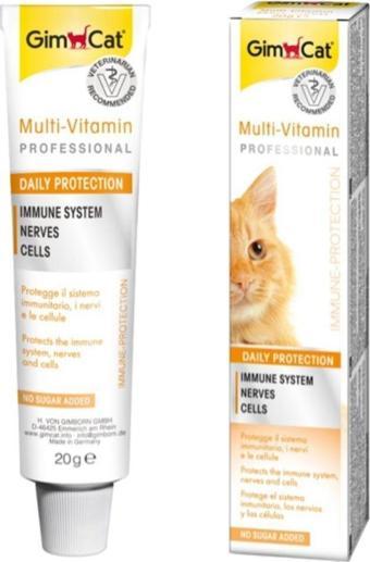 Gimcat Multi Vitamin Paste 12 Vitaminli Kedi Macunu 20 Gr