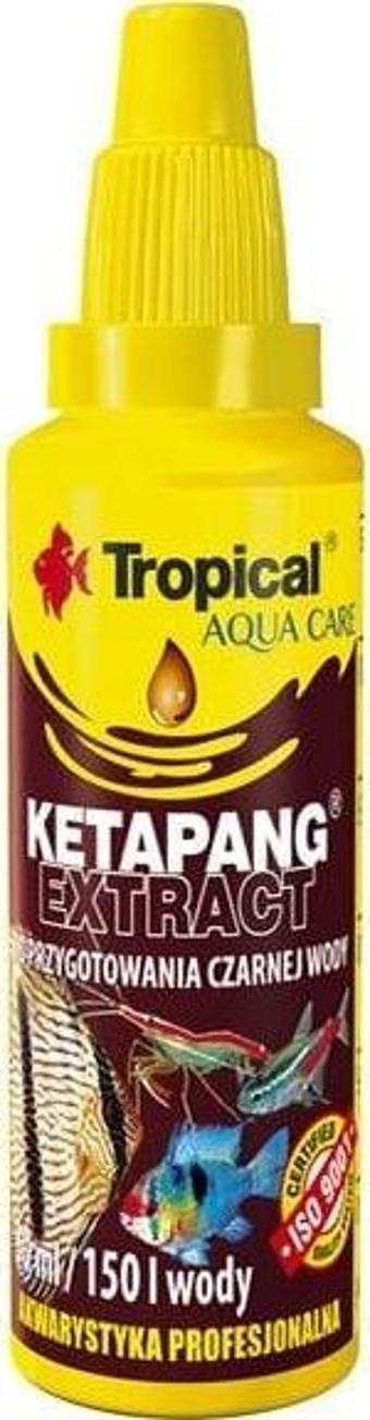 Tropical Ketapang Extract Bitkili AkvaryuMlar için Su Düzenleyici 30 Ml