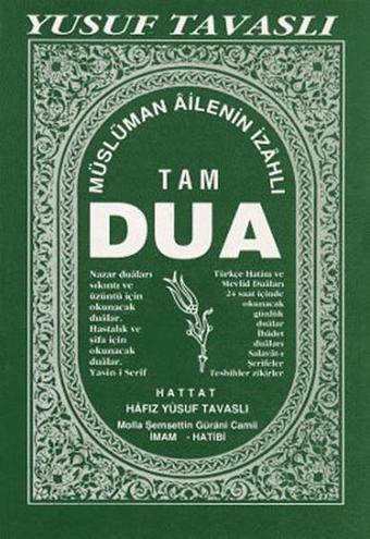 Tam Dua - Yusuf Tavaslı - Tavaslı