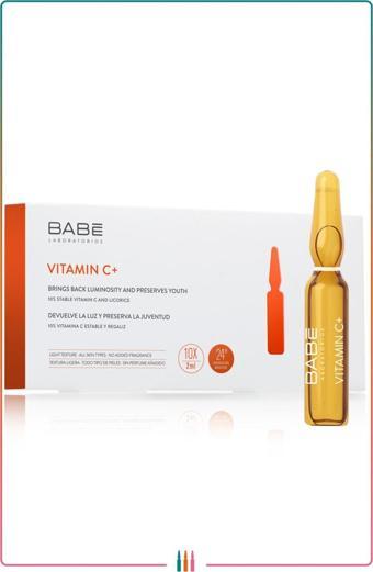 Babe Laboratorios Babe Vitamin C Ampul Aydınlatıcı Etkili Konsantre Bakım 10*2Ml